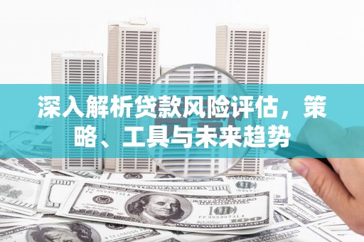 霸州深入解析贷款风险评估，策略、工具与未来趋势