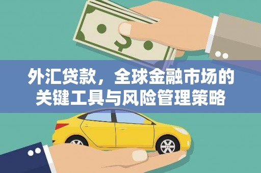 霸州外汇贷款，全球金融市场的关键工具与风险管理策略