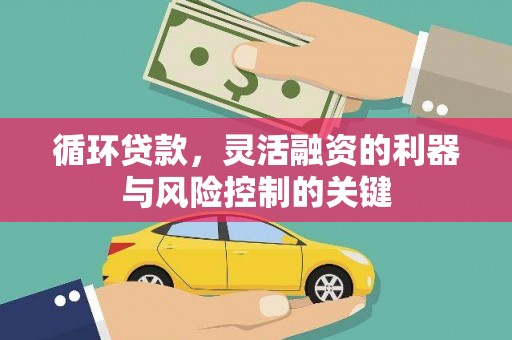 霸州循环贷款，灵活融资的利器与风险控制的关键
