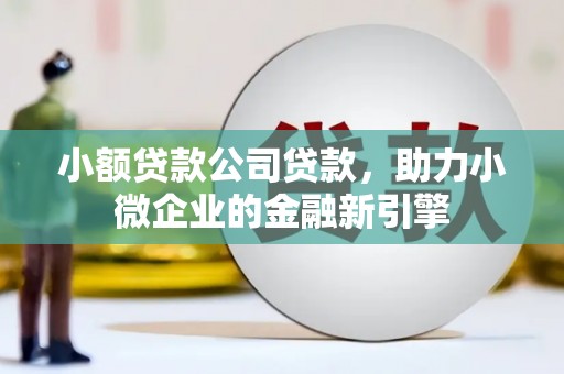 霸州小额贷款公司贷款，助力小微企业的金融新引擎