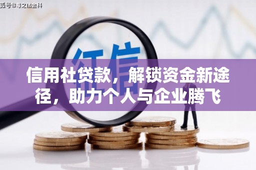 霸州信用社贷款，解锁资金新途径，助力个人与企业腾飞