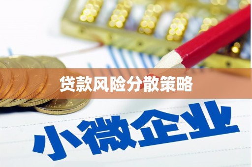 霸州贷款风险分散策略